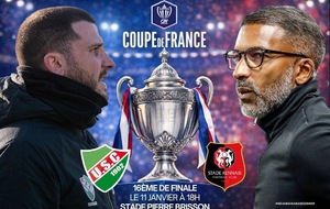 Coupe de France - Chantilly (N2) - Rennes (L1) à Beauvais - Dimanche 11 Janvier 18h