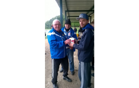 BALLON DU MATCH A GAGNER EN TOMBOLA AU PROFIT DE LA LUTTE CONTRE LE CANCER