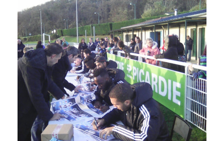 LES PROS DE L'AMIENS SC A NOAILLES