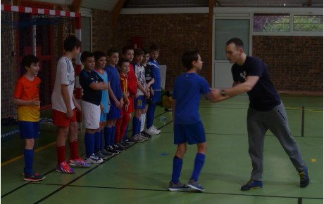 Entrainement des U6 à U13 du 17 février 2016