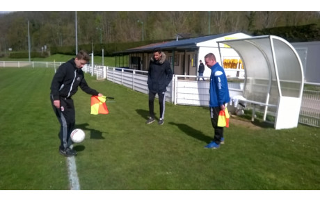 Ils la MERITAIENT elle est arrivée. 1 ère VICTOIRE des U18 B