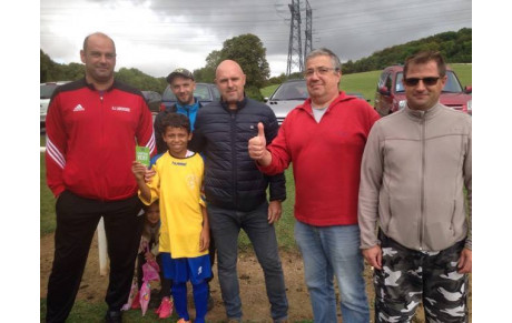 Les U13 très disciplinés pour une première