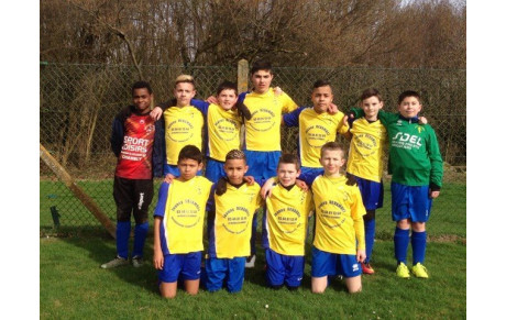 Résultat logique pour les U13 Jaune