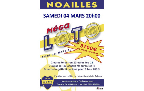 LOTO CE SAMEDI 04 MARS 