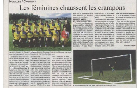 Féminine : De plus en plus nombreuses 