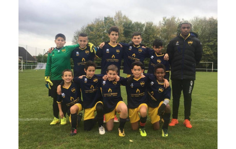 Les U13 se qualifient pour le second tour du Pitch face à Laboissiere !