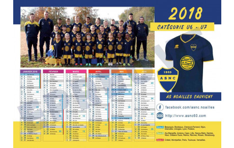 [U6 au U13] Vente de Calendrier