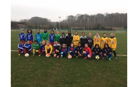 Premier Plateau U11 Féminine à Noailles  !