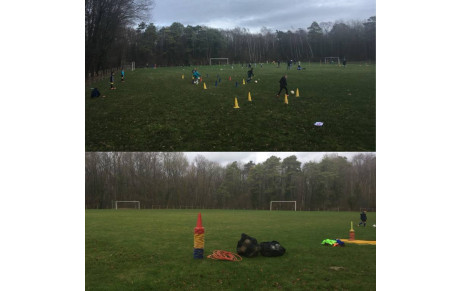 Séance U7 &amp; U9 du 11/04/2018