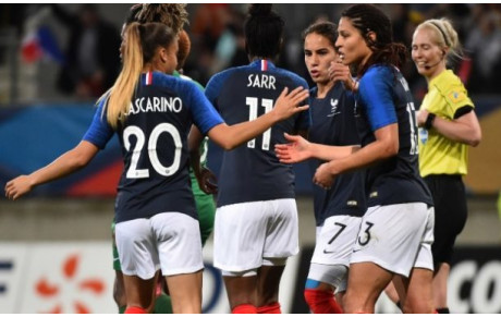 L'équipe de France Féminines à Amiens le 1er septembre. On y sera