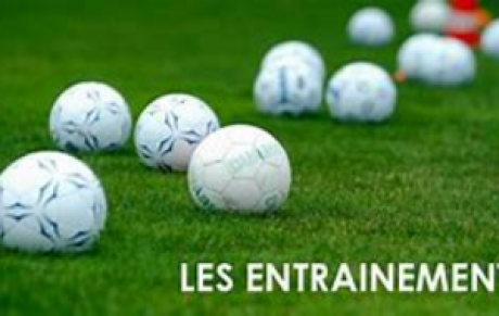 Information entrainement du mercredi 03 Avril 