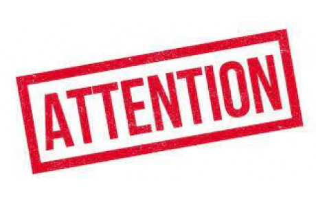 Entraînement jeunes annulés ce 10 avril