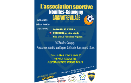 L'ASNC vient dans votre village