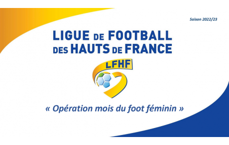 Le mois du foot féminin à l'AS Noailles Cauvigny
